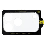 5D Full Glue Camera Tempered Glass - for iPhone 17 Pro Max Transparent