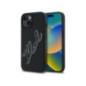 KARL LAGERFELD case for IPHONE 15 KLHCP15S3DRKSDLK (3D Rubber Signature) black