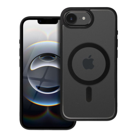 Case for iPhone 16e (SE 4 2025) / 17e Color Edge Mag Cover compatible with MagSafe black