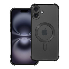 Case for iPhone 16 PLUS compatible with MagSafe Antishock Electro black