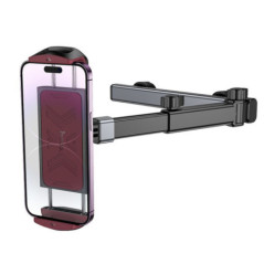 Car phone / tablet holder Hoco telescopic headrest (4
