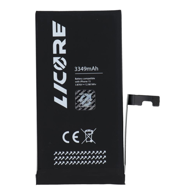 LICORE battery for IPHONE 15 3349 mAh LICORE battery for IPHONE 15 3349 mAh