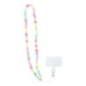 PIXIE Phone lanyard, Phone pendant / cord length 68cm (34cm in the loop) / on neck - hearts