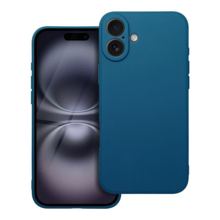 Case for iPhone 16 PLUS Matt blue