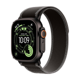 Watch Apple Watch Ultra 3 (2025) 5G 49mm Black Titanium Case with Trail Loop M/L - Black/Charcoal