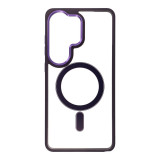 Case for Samsung S26 ULTRA Color Edge Mag Cover compatible with MagSafe purple
