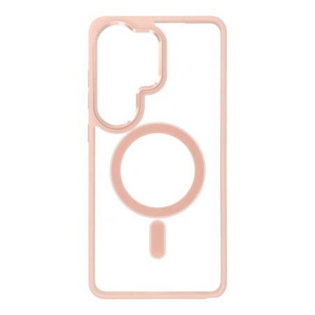 Case for Samsung S26 ULTRA Color Edge Mag Cover compatible with MagSafe pink