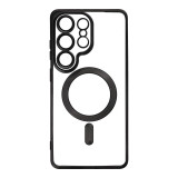 Case for Samsung S26 ULTRA Electro Mag Cover compatible with MagSafe black