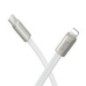 Flat Cable USB C to Lightning Hoco PD 30W 1 m X125 white
