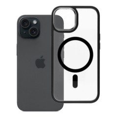 ROAR case MAG BUMPER compatible with MagSafe for IPHONE 15 black