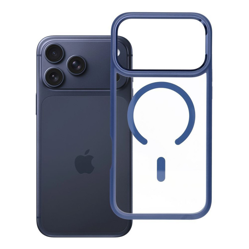 ROAR case MAG BUMPER compatible with MagSafe for IPHONE 17 Pro Max navy blue