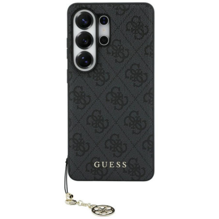 GUESS case for SAMSUNG S26 Ultra GUHMS26LGF4GGR (PU 4G Classic Logo with Charm) black