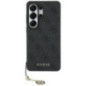 GUESS case for SAMSUNG S26 Ultra GUHMS26LGF4GGR (PU 4G Classic Logo with Charm) black