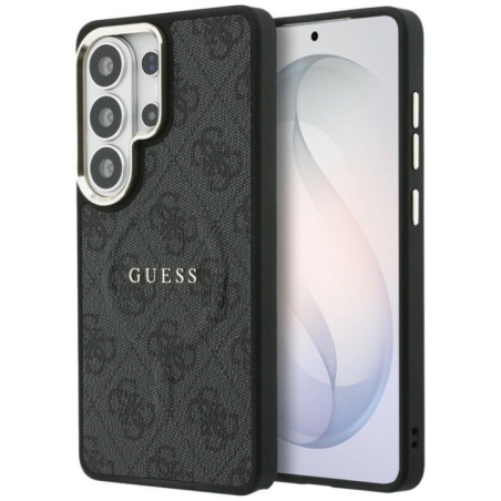 GUESS case for SAMSUNG S26 Ultra GUHMS26LP4MSEGCK (4G Embossed Ring MagSafe) black