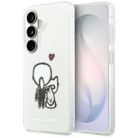 KARL LAGERFELD case for SAMSUNG S26 KLHMS26S6HKCBHH (Magnetic IML K&C Back Logo) transparent