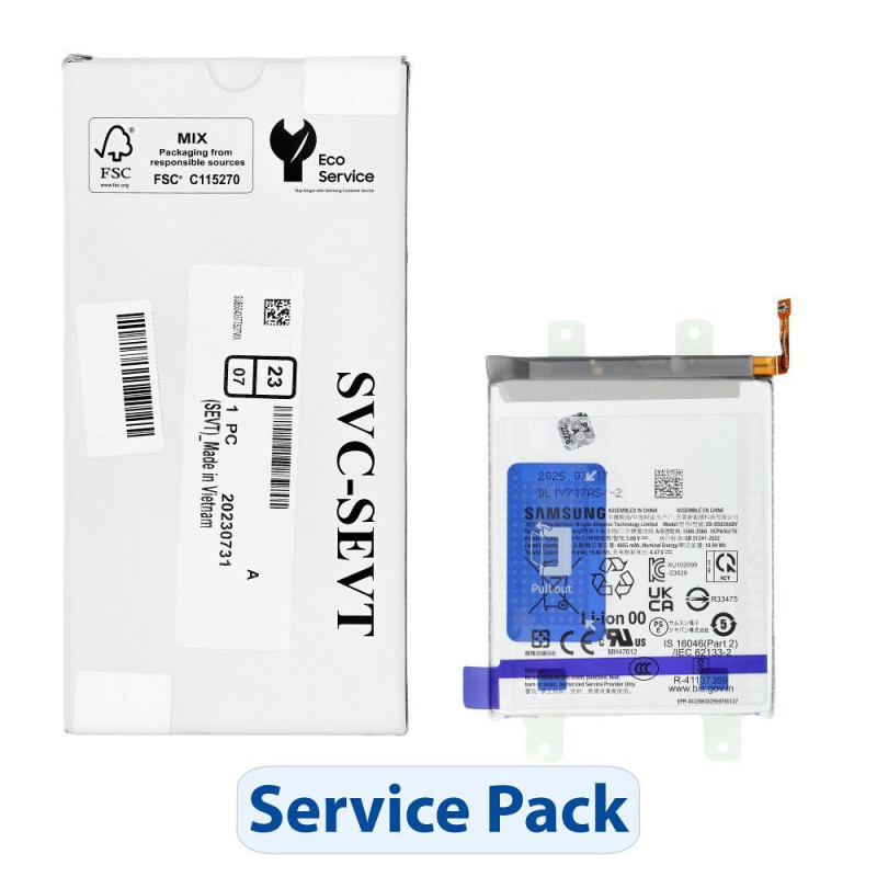 ServicePack Battery EB-BS928ABY for SAMSUNG  S24 Ultra S928B GH82-33387A