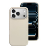 Case for iPhone 16e (SE4 2025) / 17e Forcell F-Protect Frame Premium compatible with Magsafe antique white 0INT