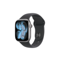 Watch Apple Watch Series 11 (2025) GPS 42mm Space Grey Aluminium Case with Black Sport Band M/L - Grey