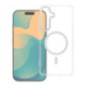 Case for Xiaomi Redmi 15C (173,16 x 81,07 x 8,2) Frame Clear Hybrid Mag Cover compatible with MagSafe transparent