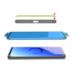 NanoFlex Hybrid-Glas FULLSCREEN für Samsung Galaxy S20 Plus - FINGERPRINT-SENSOR FUNKTIONIERT