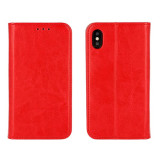 FLIPCASE WALLET ECHTLEDER rot für Apple iPhone 12 mini