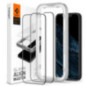 TEMPERED GLASS SPIGEN ALM GLASS FULLCOVER DOPPEL-PACK für Apple iPhone 12 mini