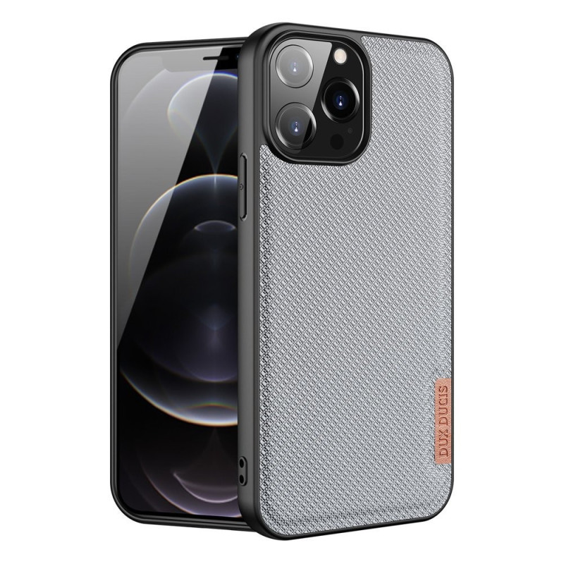 Dux Ducis Fino case covered with nylon material für Apple iPhone 13 Pro Max gray