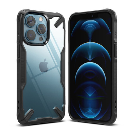 Ringke Fusion X durable PC Case with TPU Bumper für Apple iPhone 13 Pro black (FX550E55)