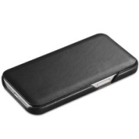 iCARER CURVED EDGE FOLIO ECHTLEDER schwarz für Apple iPhone 13 Pro