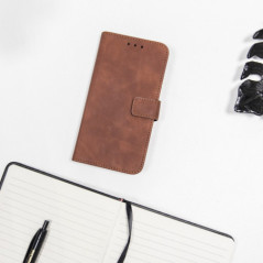 FLIPCASE VELVET MAGLOOP braun für Xiaomi Redmi Note 11 / 11s