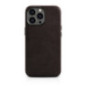 iCarer Oil Wax Premium Leather Case Magnetic Leather Case with MagSafe Brown für Apple iPhone 14 Pro Max