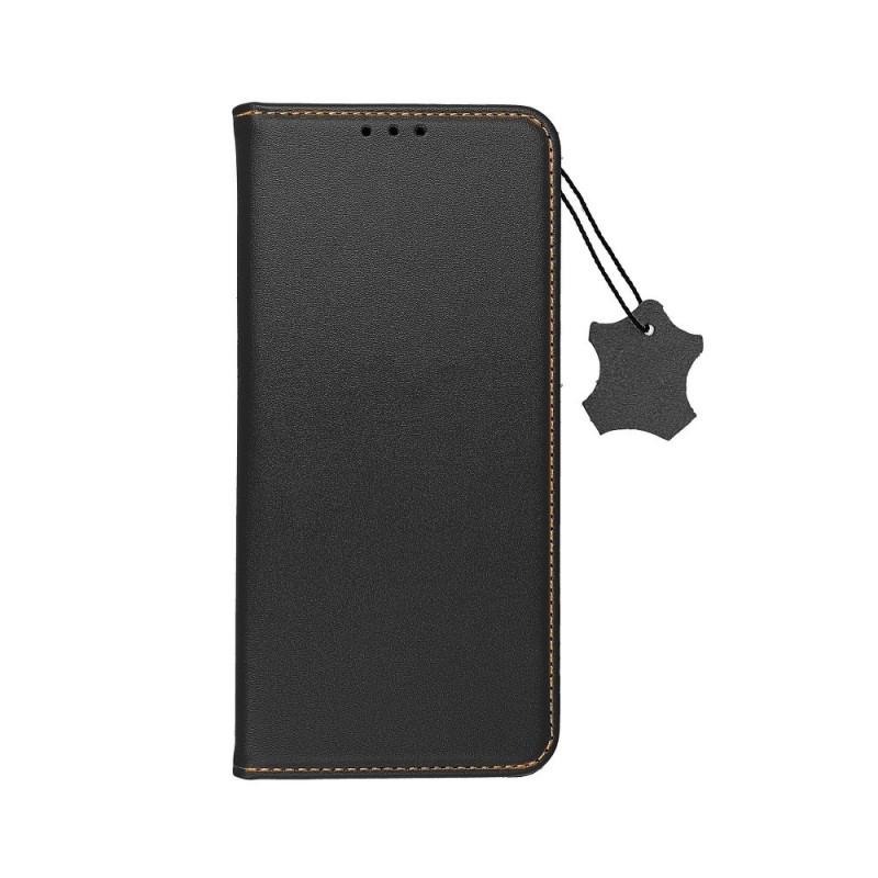 FLIPCASE ECHTLEDER schwarz für Xiaomi Redmi 12 4G