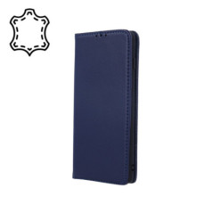 FLIPCASE ECHTLEDER navyblau für Xiaomi Redmi Note 12 4G
