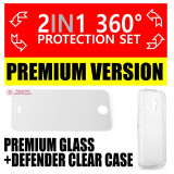 360-Grad PROTECTION SET CLEAR für Samsung Galaxy A15