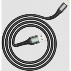 CABLE USB-A - Lightning 100cm Jellico Premium Braided B10 3.1A
