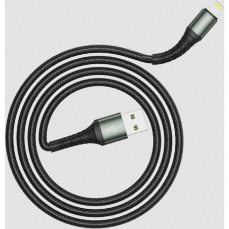 CABLE USB-A - Lightning 100cm Jellico Premium Braided B10 3.1A