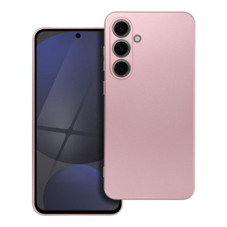 BACK-CASE METALLIC PINK für SAMSUNG Galaxy S24 FE