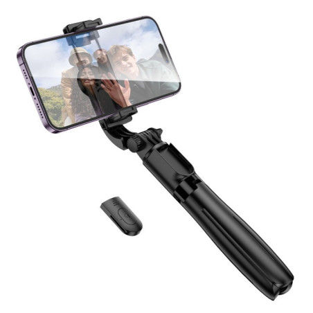 Selfie-Stick ausziehbar inkl. Tripod-Stativ Borofone BY13