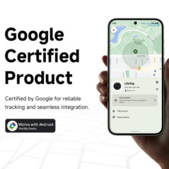 Lifemate/Mili GPS Tracker Lifetag black (Android / Google Certified)