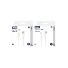 CABLE USB-A / Lightning 100cm Jellico B1 3.1A