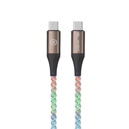 CABLE USB-C - USB-C 100cm Jellico Premium Braided B10 60W