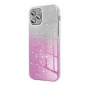 BACK-CASE SHINING GLITTER silver/pink für APPLE iPhone 14 Pro