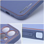 BACK-CASE LEATHER blue für APPLE iPhone 14 Pro