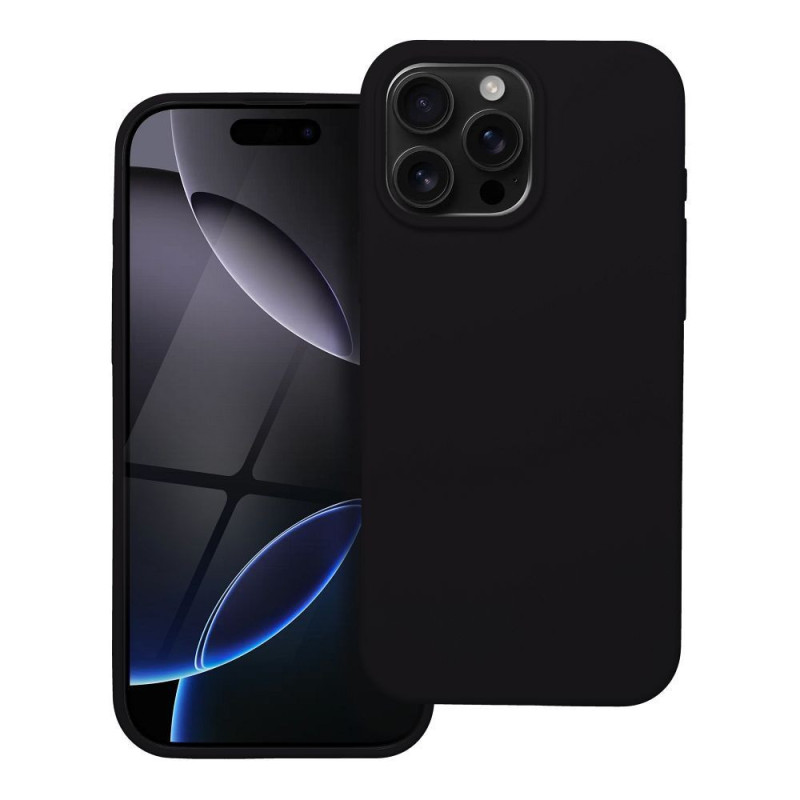 Case for iPhone 16 PRO MAX Silicone black
