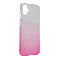 Case for Samsung A05 Shining transparent pink