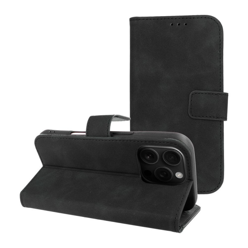 Flip case for iPhone 16 PRO Tender Book black