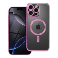 Case for iPhone 16 PRO MAX Electro Mag Cover compatible with MagSafe pink