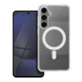 Case for Samsung S24 FE Clear Mag Cover (MID) compatible with MagSafe transparent
