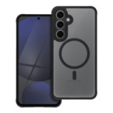 Case for Samsung S24 FE Full Matte Mag Cover compatible with MagSafe black