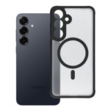 Case for Samsung S25 PLUS Full Matte Mag Cover compatible with MagSafe black
